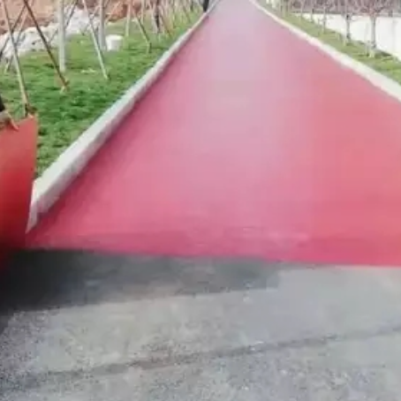 陵水​ 彩色路面喷涂翻新是一种低成本